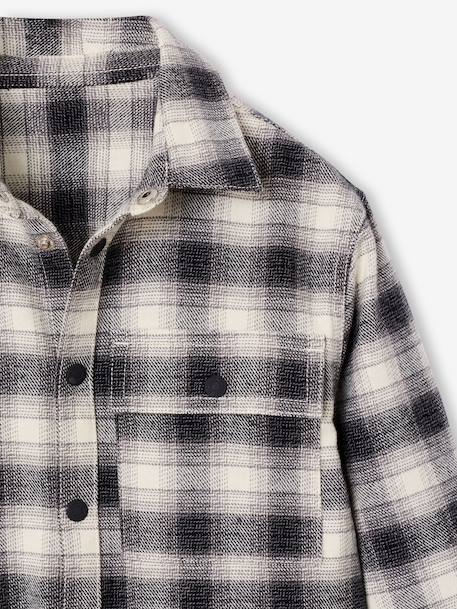 Long-sleeved shirt for boys grey 