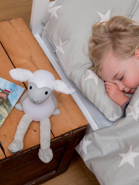 Fin the Sheep Night Light & Reading Light by ZAZU grey 