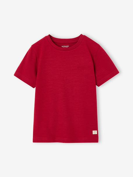 Short Sleeve T-Shirt, for Boys Blue+Green+red+white 