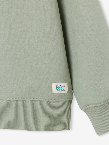 Pack of 2 crew neck sweatshirts for boys sage green 