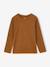 Pack of 3 long-sleeved T-shirts for boys caramel+lilac+rust+sage green 