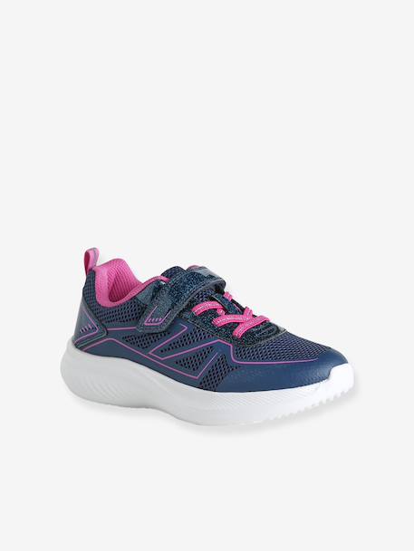 Textile touch-fastening trainers for girls violet 