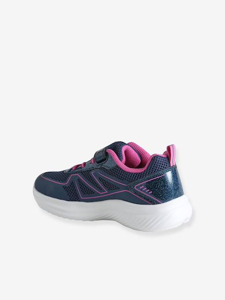 Textile touch-fastening trainers for girls violet 