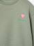 Basics Sweatshirt with Motif for Girls anthracite+coral+purple clover+sage+vanilla+violet 