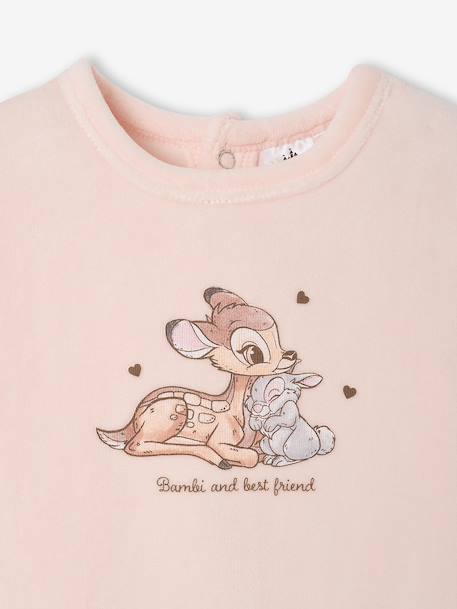 Pack of 2 Disney sleepsuits pale pink 