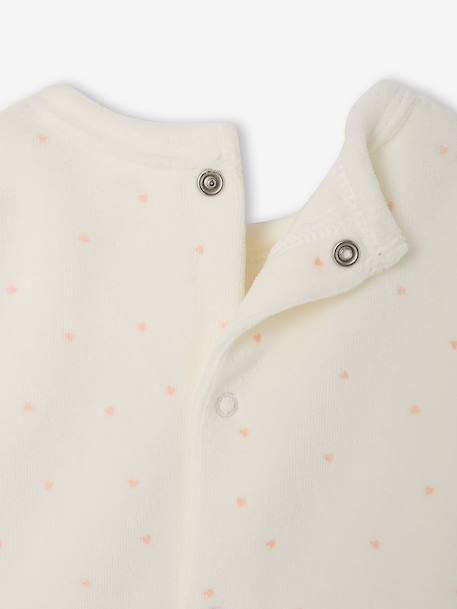 Pack of 2 Disney sleepsuits pale pink 