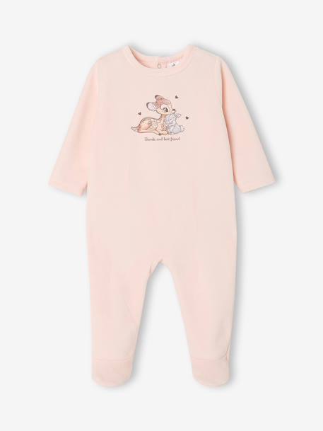 Pack of 2 Disney sleepsuits pale pink 