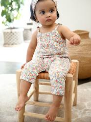 Fleece Jumpsuit & Hairband Set for Baby Girls