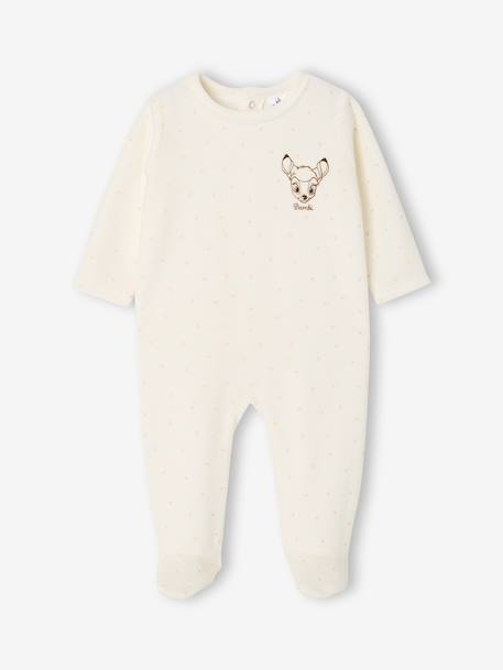 Pack of 2 Disney sleepsuits pale pink 