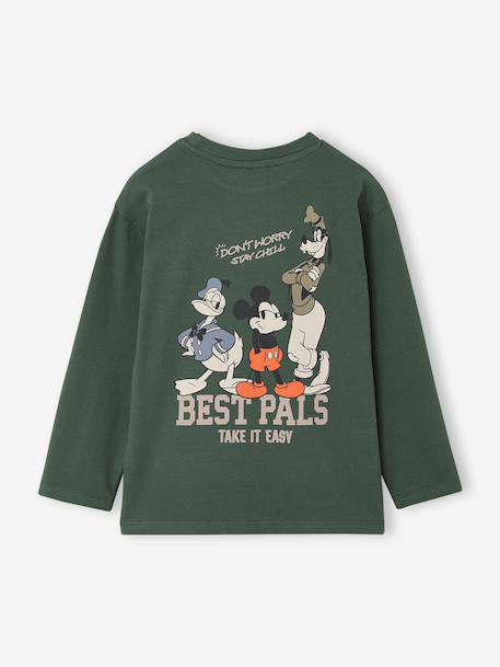 Long-sleeved Mickey T-shirt for boys green 