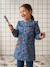 Customisable smock for girls deep blue 