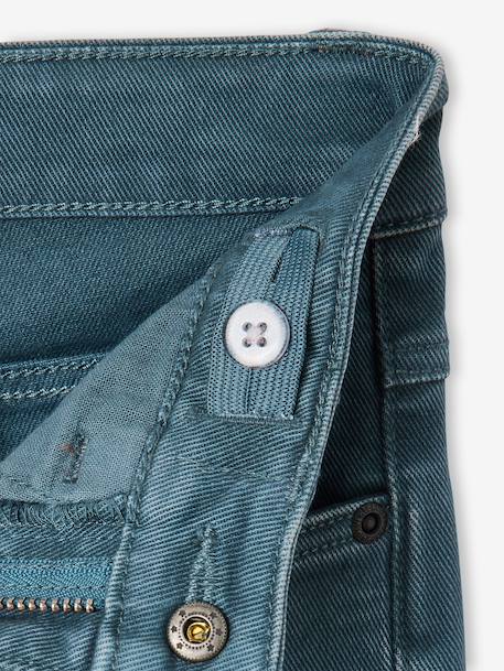 NARROW Hip, MorphologiK Slim Leg Coloured Trousers, for Boys beige+black+clay beige+emerald green+night blue+petrol blue+rust+tomato red 
