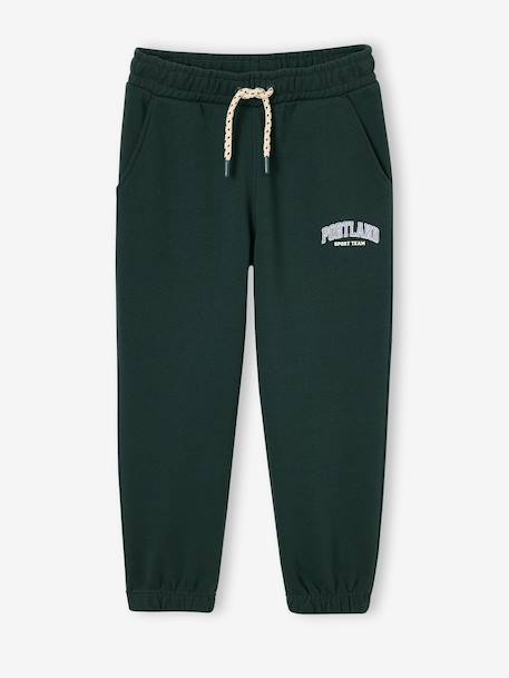 Jogging bottoms for boys beige+fir green+navy blue 