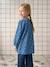 Customisable smock for girls denim blue 