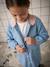 Customisable smock for girls denim blue 
