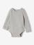 Pack of 3 long-sleeved bodysuits for baby caramel 