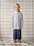 Customisable smock for girls blue 