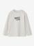 Long-sleeved T-shirt for boys marl white 