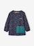 Customisable zip-up smock for boys night blue 