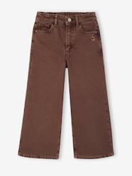 -Wide-leg trousers in girls' colours 