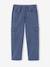 Cargo trousers for boys denim blue+olive 