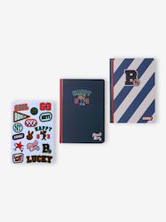 -Pack of 2 notebooks and paper stickers