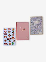 -Pack of 2 notebooks and paper stickers