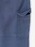 Cargo trousers for boys denim blue+olive 
