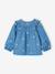 Denim blouse with long sleeves for baby girls stone 