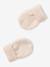 Baby girls balaclava and mittens set ecru 