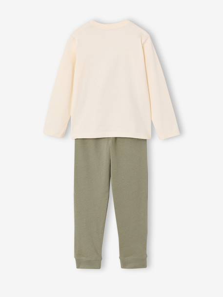 Pack of 2 pyjamas for boys ecru 