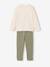 Pack of 2 pyjamas for boys ecru 