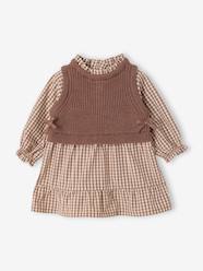 Baby-2-in-1 long-sleeved dress for baby