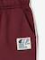 Jogging trousers for boys bordeaux red+slate grey 