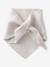Triangle knit scarf for girls ecru 