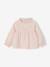 Long-sleeved blouse for baby girls rosy 