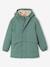Hooded Sherpa-Lined Parka for Boys black+khaki+sage green 