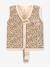 Kitty Leopard swim vest printed brown 
