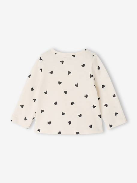 Pack of 2 long-sleeved Basics baby t-shirts hazel+sage green 