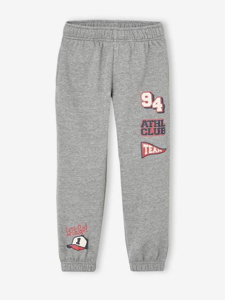 Jogging bottoms for boys marl grey 