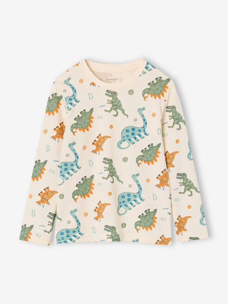 Pack of 2 pyjamas for boys ecru 