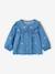 Denim blouse with long sleeves for baby girls stone 