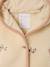 Hooded sherpa coat for baby girls vanilla 