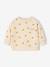 Sweatshirt with leopard print taupe+vanilla 