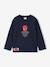 Long-sleeved T-shirt Spider-Man for boys navy blue 