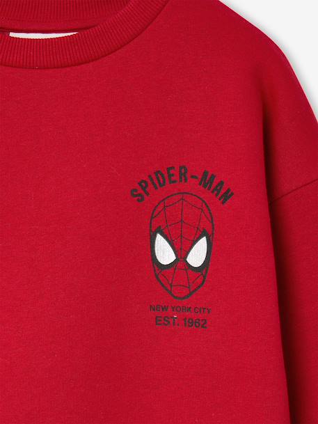 Sweatshirt for boys by Spider-Man red 
