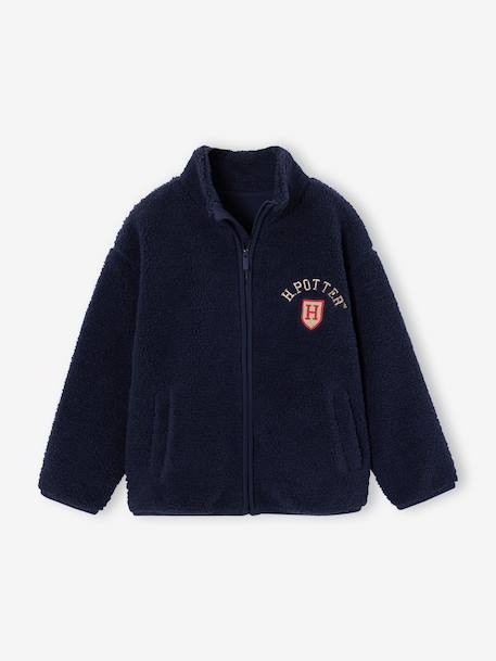 Zip-up Harry Potter jacket for boys navy blue 