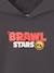 Hooded Brawl Stars sweatshirt for boys anthracite 