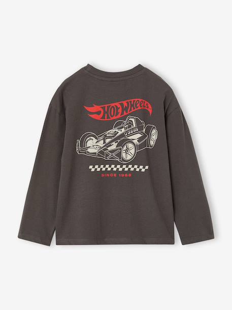 Long-sleeved Hot Wheels T-shirt for boys grey 