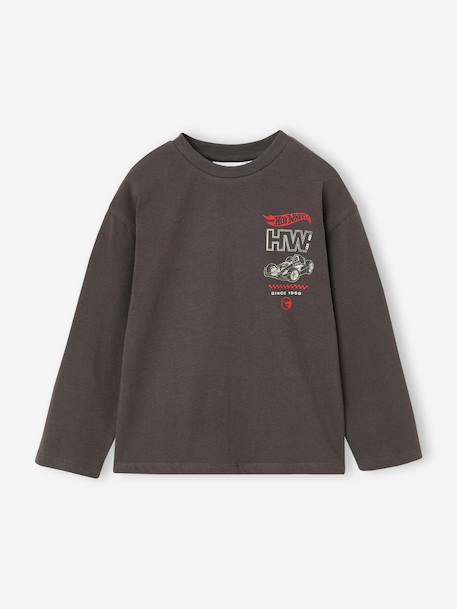 Long-sleeved Hot Wheels T-shirt for boys grey 